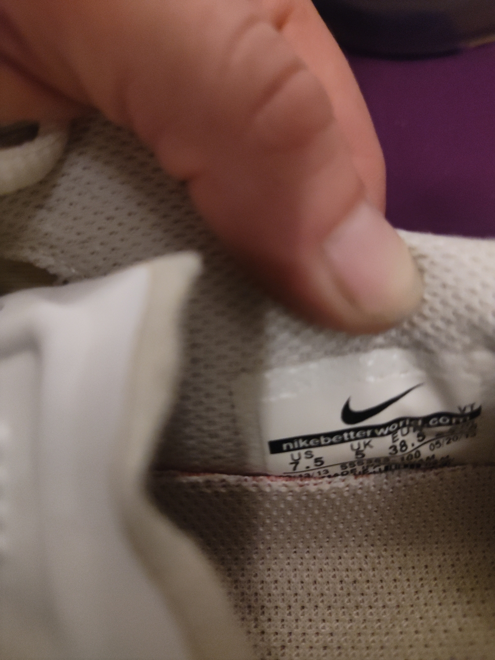 Nike White Athletic Sneaker - White